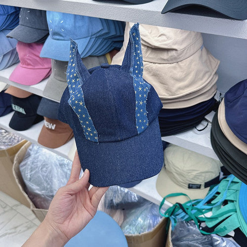 Alenya Retro Denim Baseball Cap