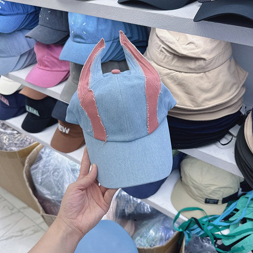 Alenya Retro Denim Baseball Cap