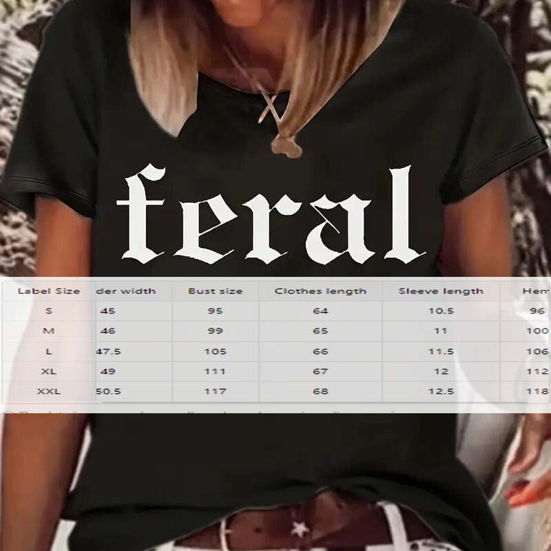 Feral Statement Graphic Tee