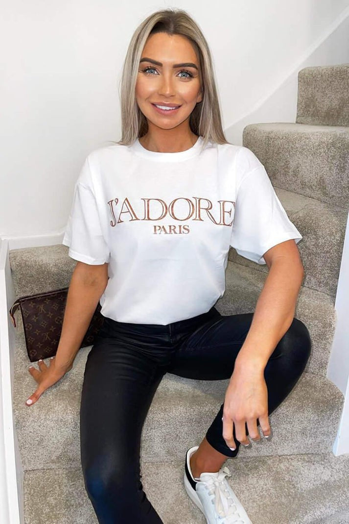 J’Adore Paris Oversized Tee