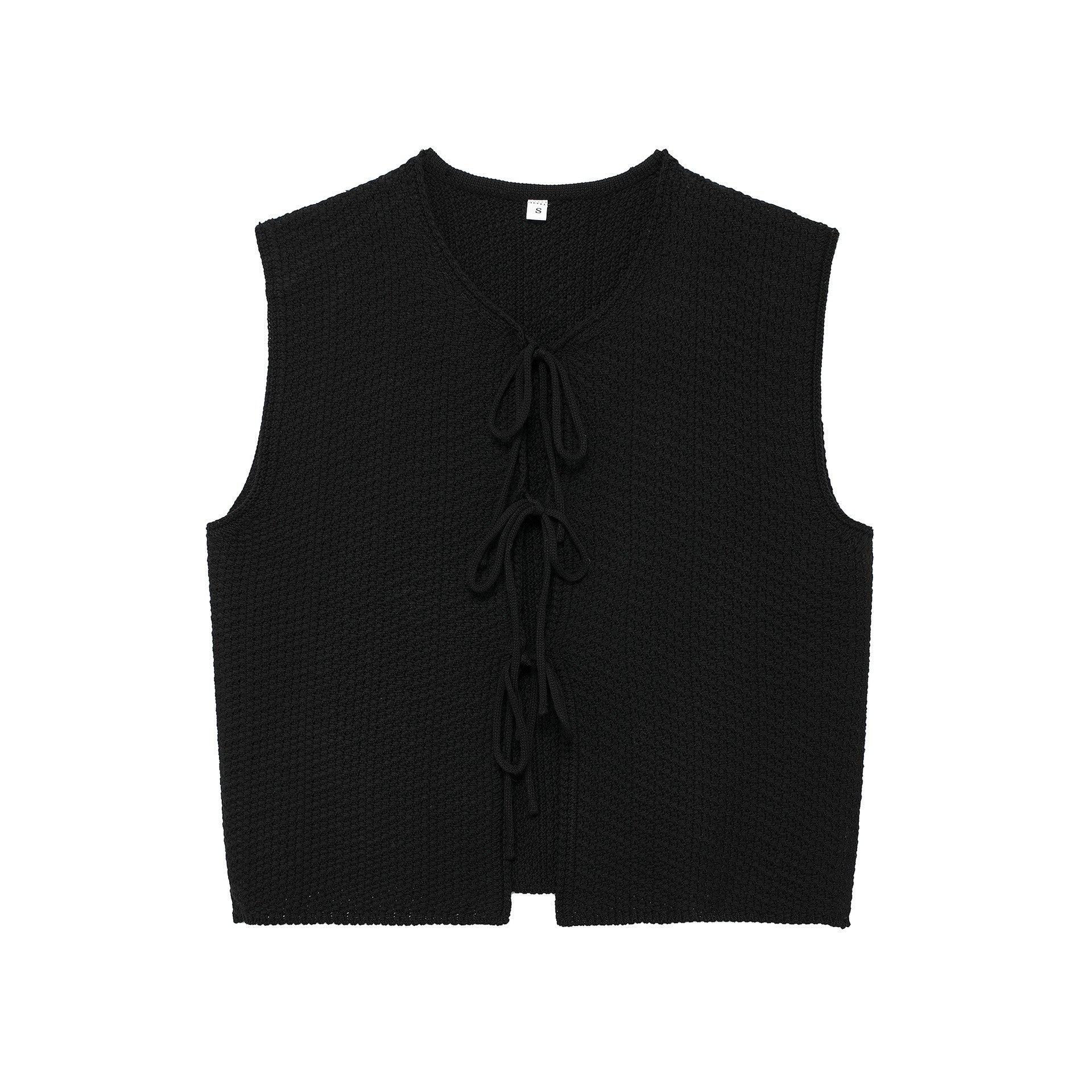 Liora Bow-Knit Vest
