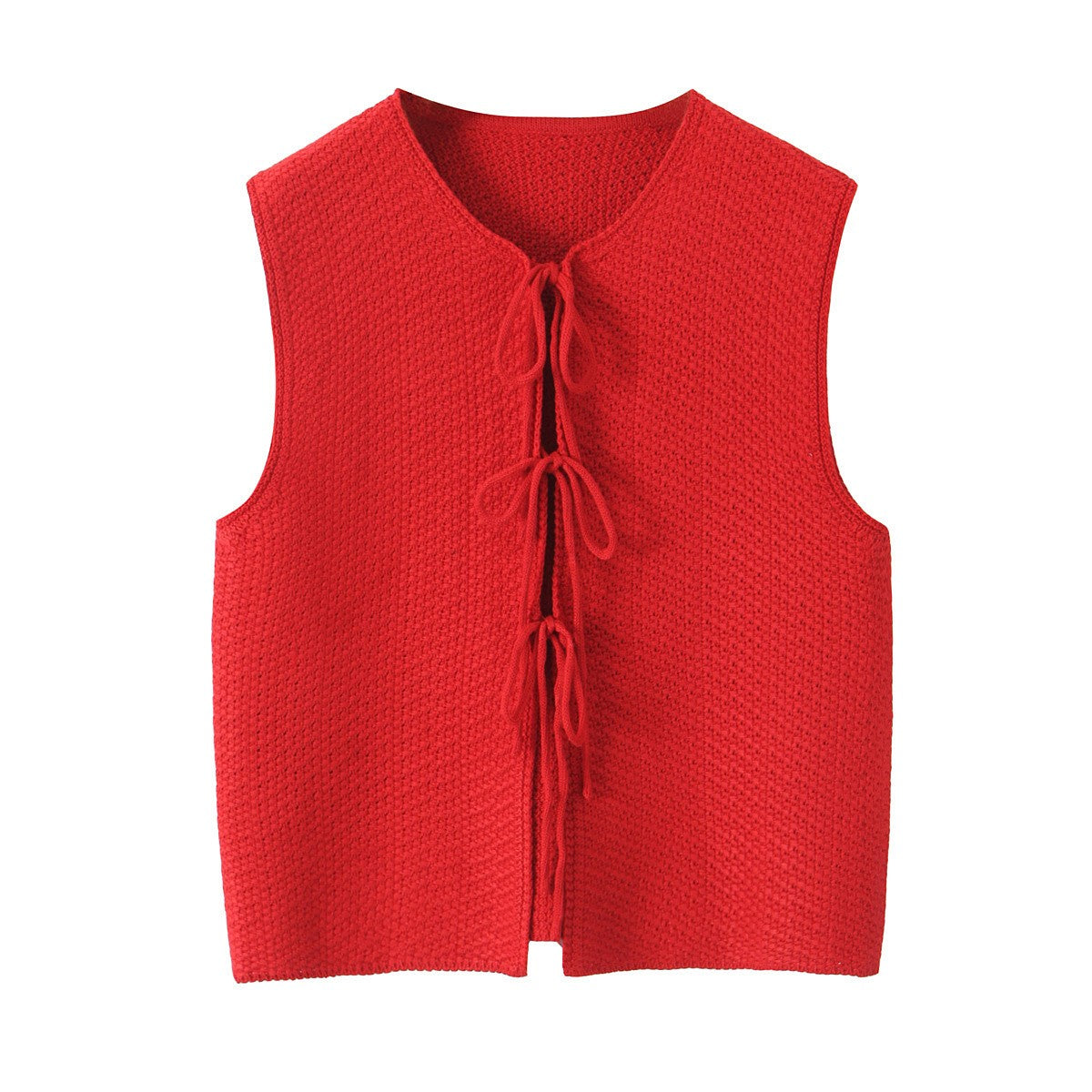 Liora Bow-Knit Vest