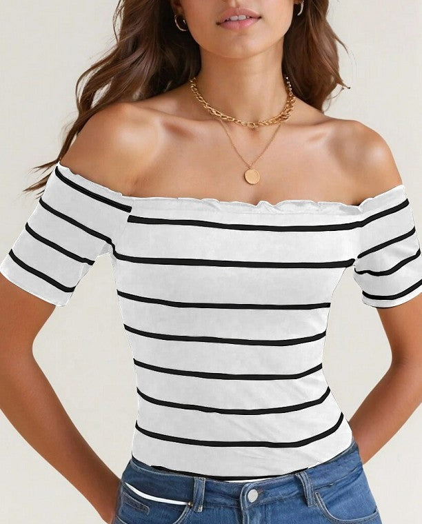 Marina Nautical Stripe Top