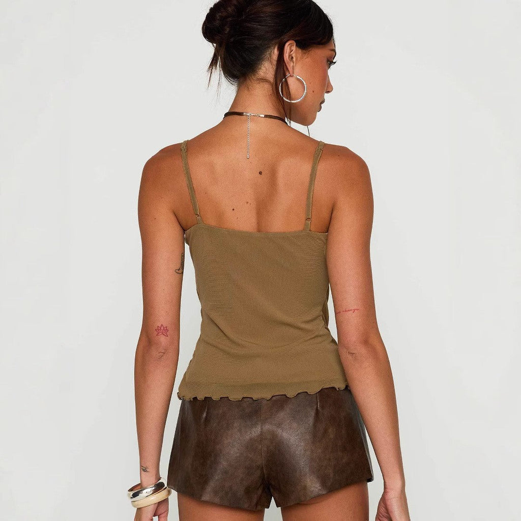Noelle Sequin Strap Vest