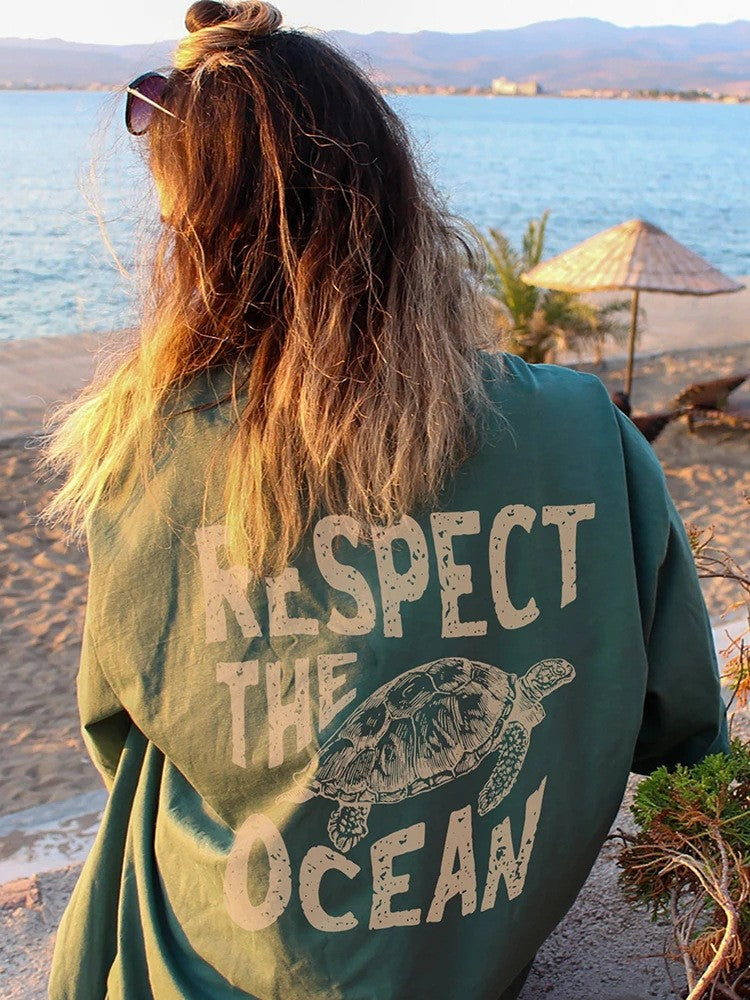Tahlia Turtle Graphic Cotton Tee