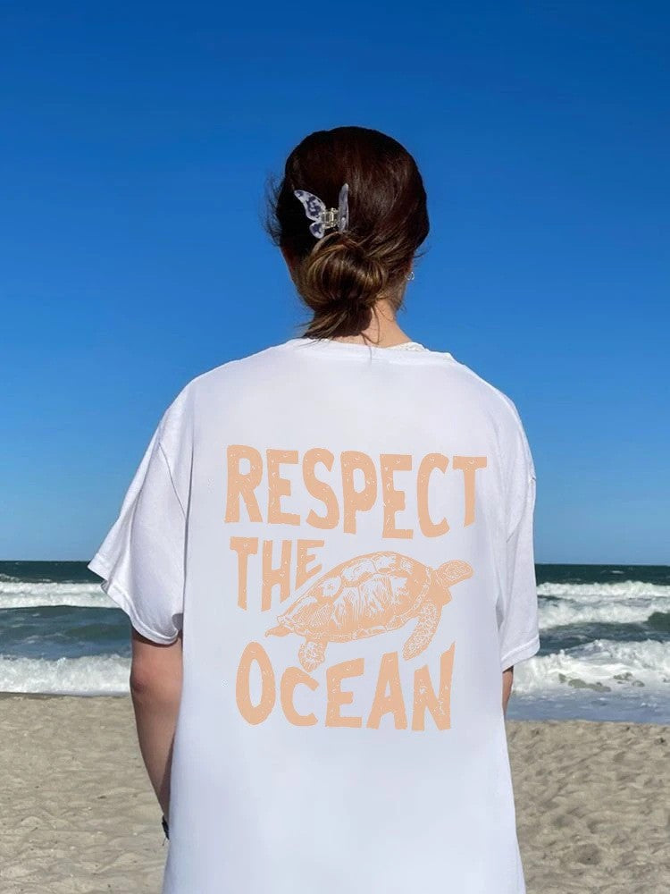 Tahlia Turtle Graphic Cotton Tee
