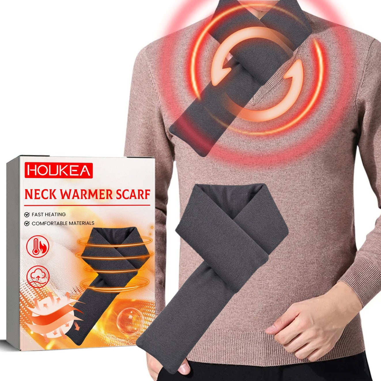 ThermaLuxe Heated Winter Scarf
