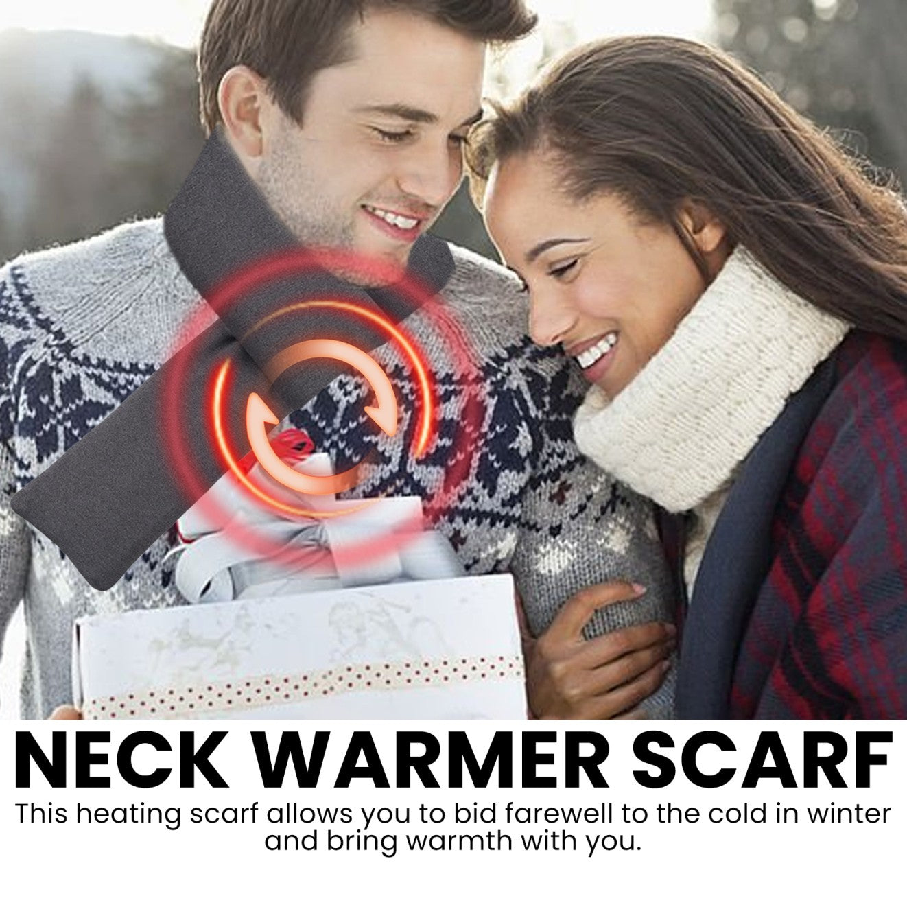 ThermaLuxe Heated Winter Scarf