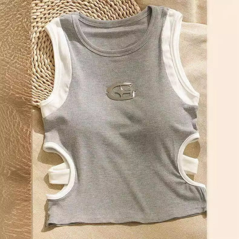 Veya Sleek Ribbed Vest