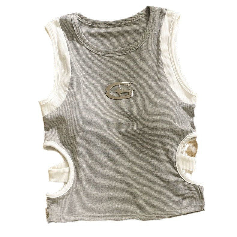 Veya Sleek Ribbed Vest