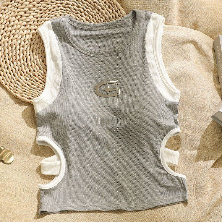 Veya Sleek Ribbed Vest