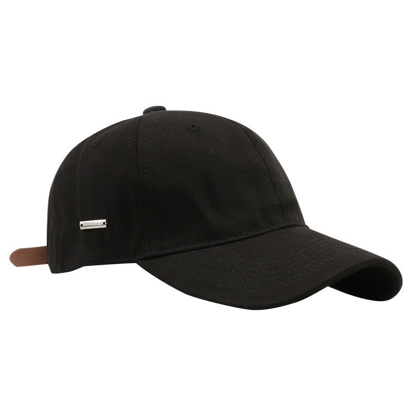 Veyra Satin-Trim Cotton Baseball Cap