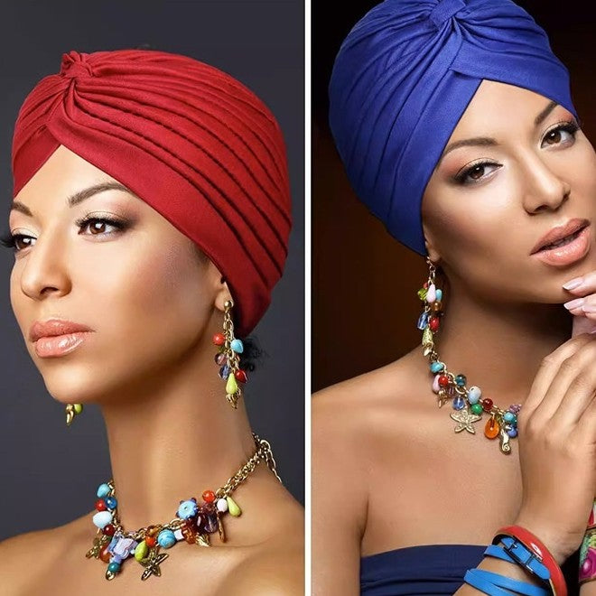 Zafira Ethnic Print Turban